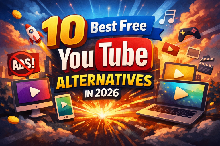 10 Best Free YouTube Alternatives in 2026 (No Ads, No Subscription) 5 10 Best Free YouTube Alternatives in 2026