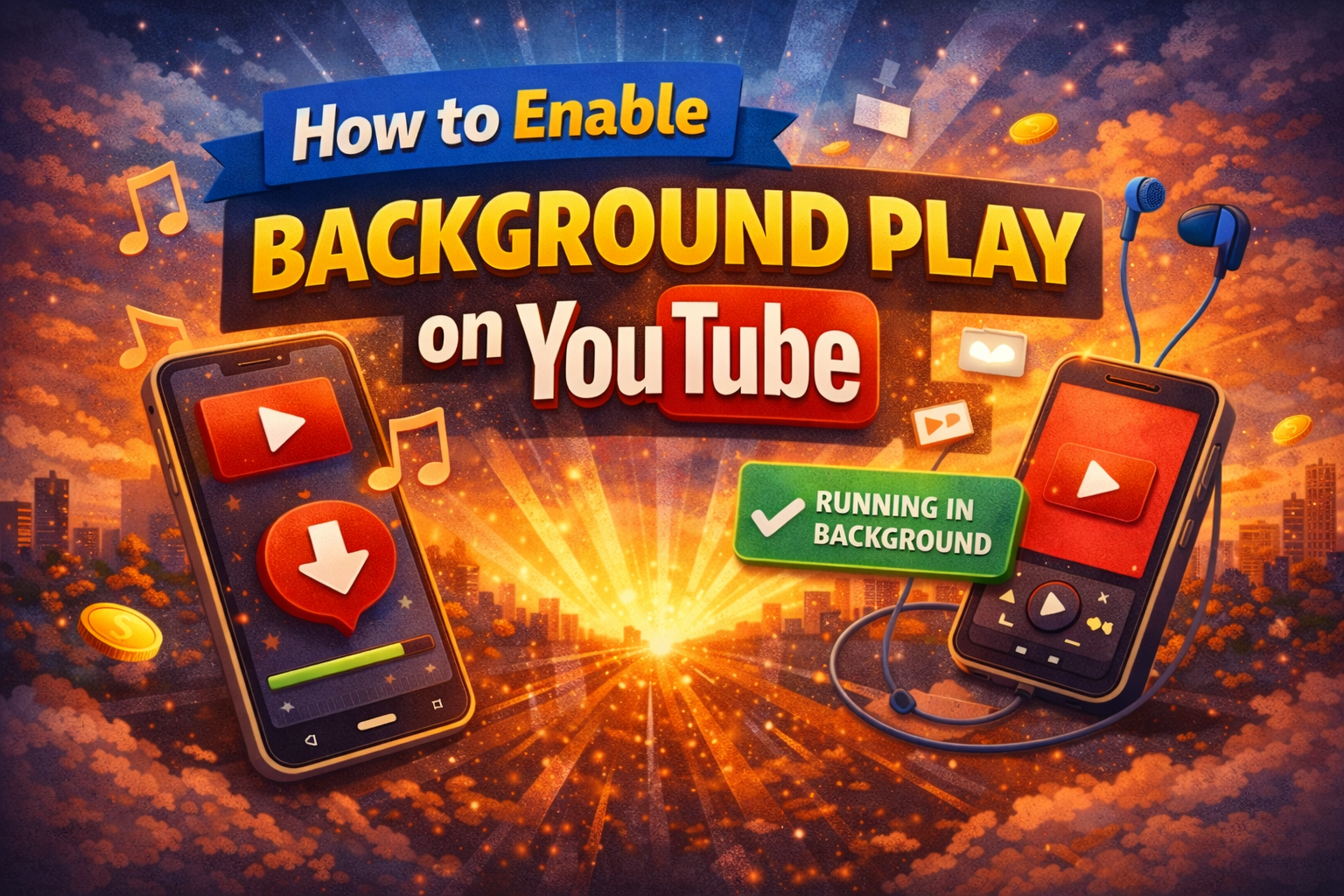 How to Enable Background Play on YouTube